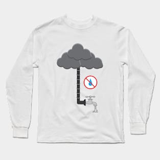 Rain Cloud Tap Long Sleeve T-Shirt